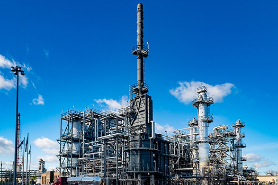 Diamond Green Diesel plant in St. Charles, LA.