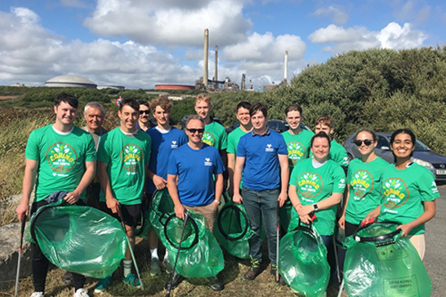 Volunteers in Pembroke
