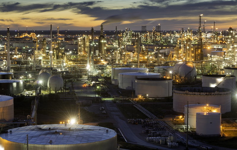 Almaty City Refinery Pano